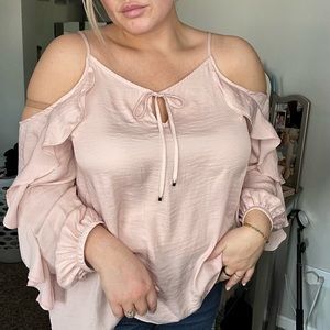 Jennifer Lopez silk blouse